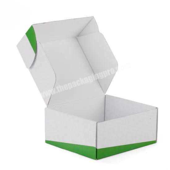 GLOSSY FINISH PRINTED carton box packaging  multi-depth paper folding custom cardboard corrugated packing boxes