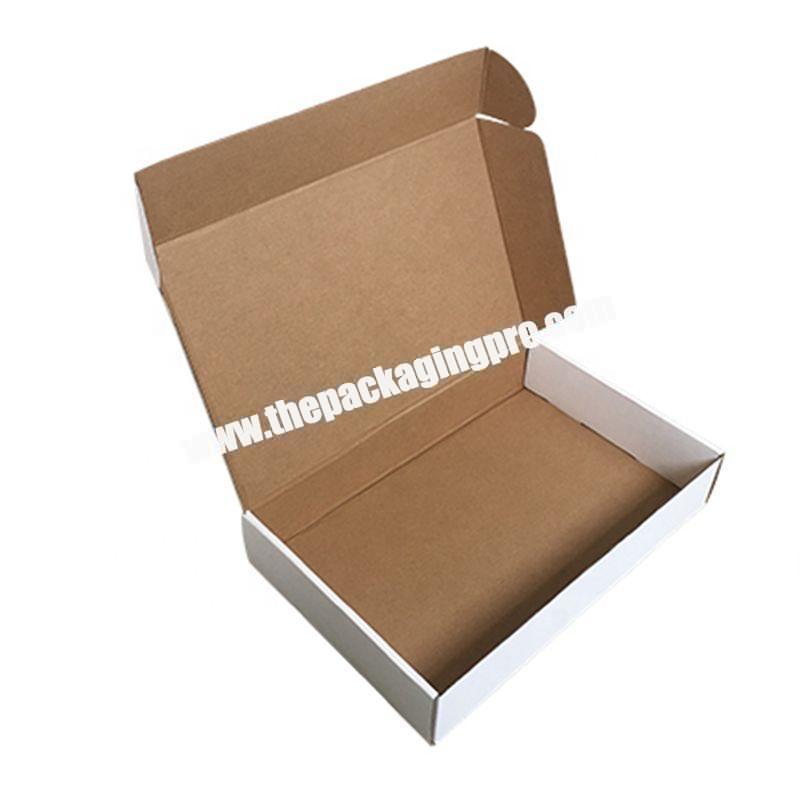 Glossy Surface Mailing Box Common Shipping Headphone Packing Paper Gift Box with Custom Size
