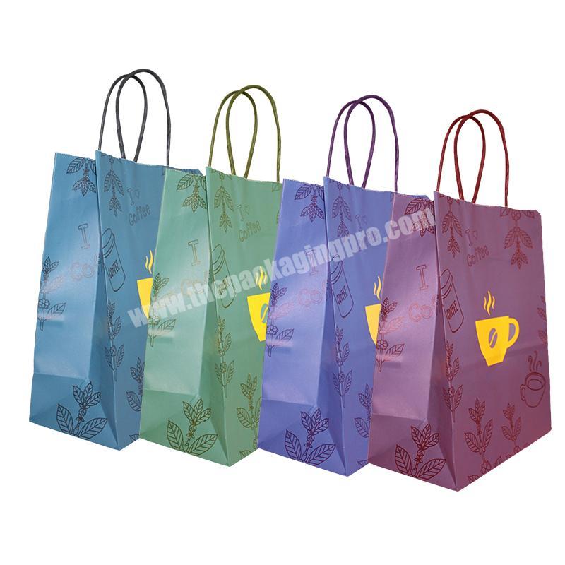 Good cheap professional paper bag custom print,Environmentally Friendly paper carrier bag