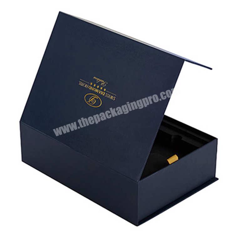 Good Quality Cardboard Book Shaped Box with Magnetic Lid