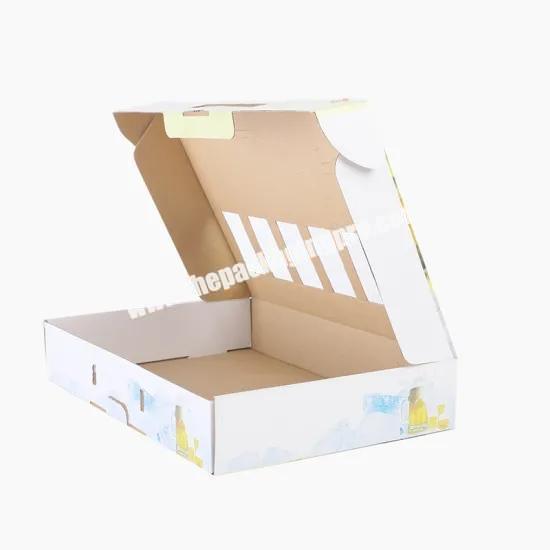Good quality custom brown kraft paper corrugated packaging box