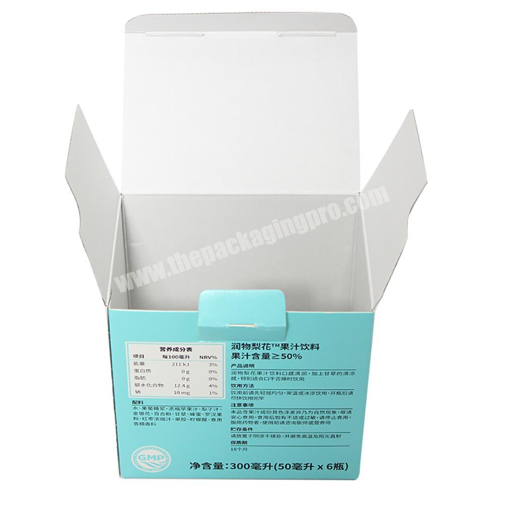 Good quality customized cardboard partition banker card board packaging box