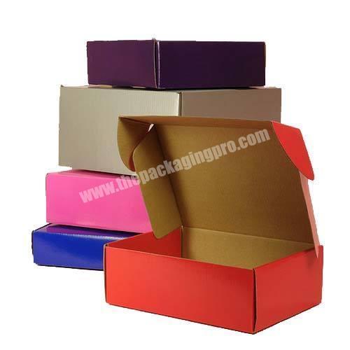 Good Quality Factory Direct Sales Clothes Coated Corrugated Paper Gift Box