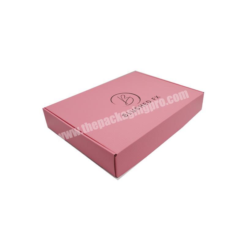 Good quality pink box mailer