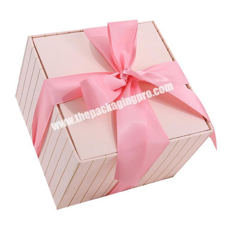 Good quality promotional fashion paper gift boxes wholesale gift box print