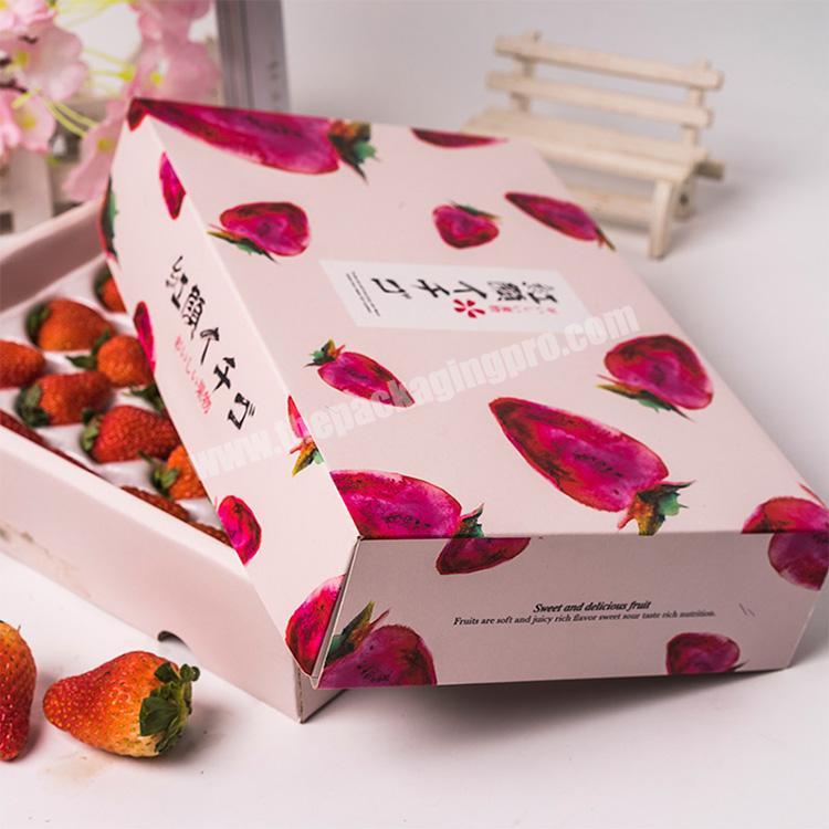 Grapes Tomatoes Packing Dried Plastic Dry Dragon Customized Cherry Apple Juice Packaging For Gifts Waterproof Small Fruit Box