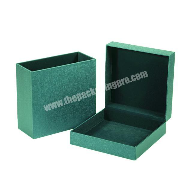 green clamshell personalised cardboard packaging glossy gift custom boxes