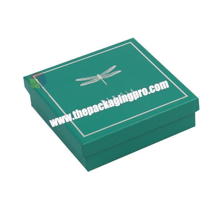 green hard paper packaging gift candy chocolate box
