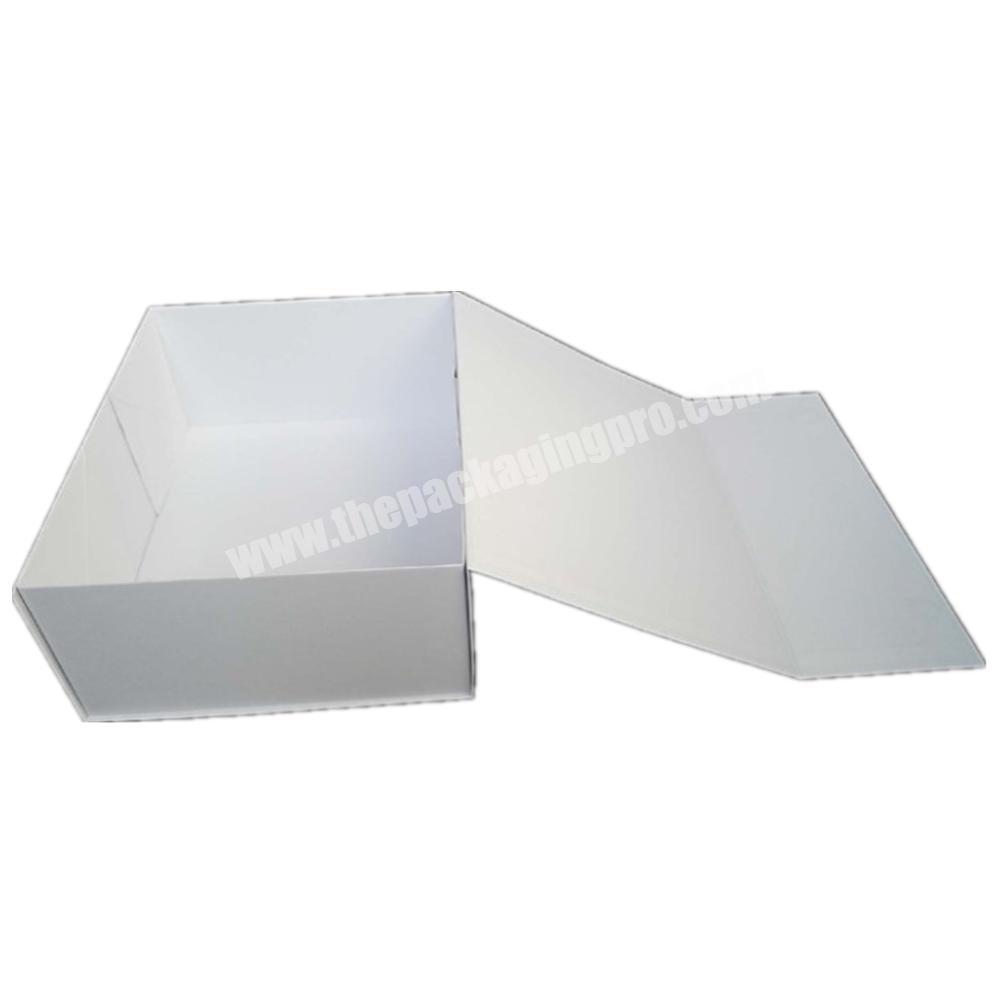 Grey board cardboard coated paper box for hair beauty clothing packaging