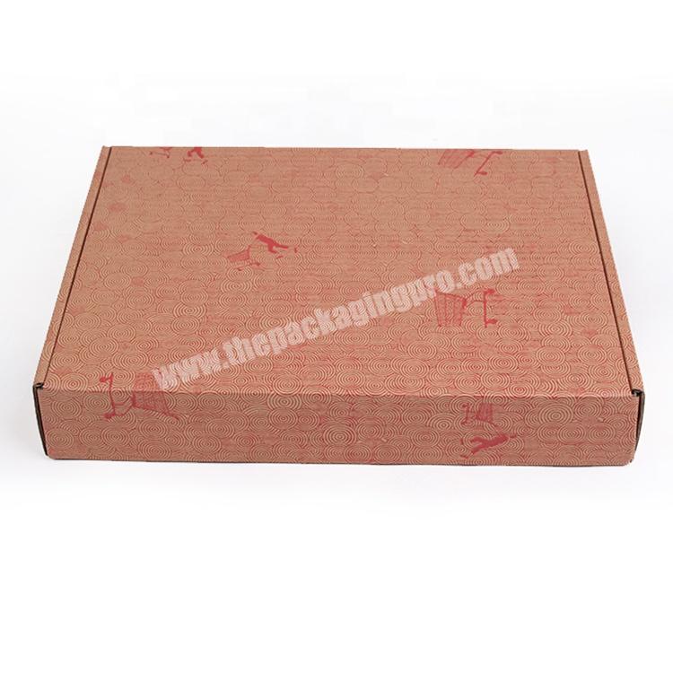 Guangdong Packaging Supplier Manufacturer Cheap Custom Corrugated Kraft Paper Shipping Box For Gift Clothing