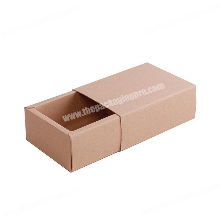 Guangzhou custom drawer set kraft paper soap box
