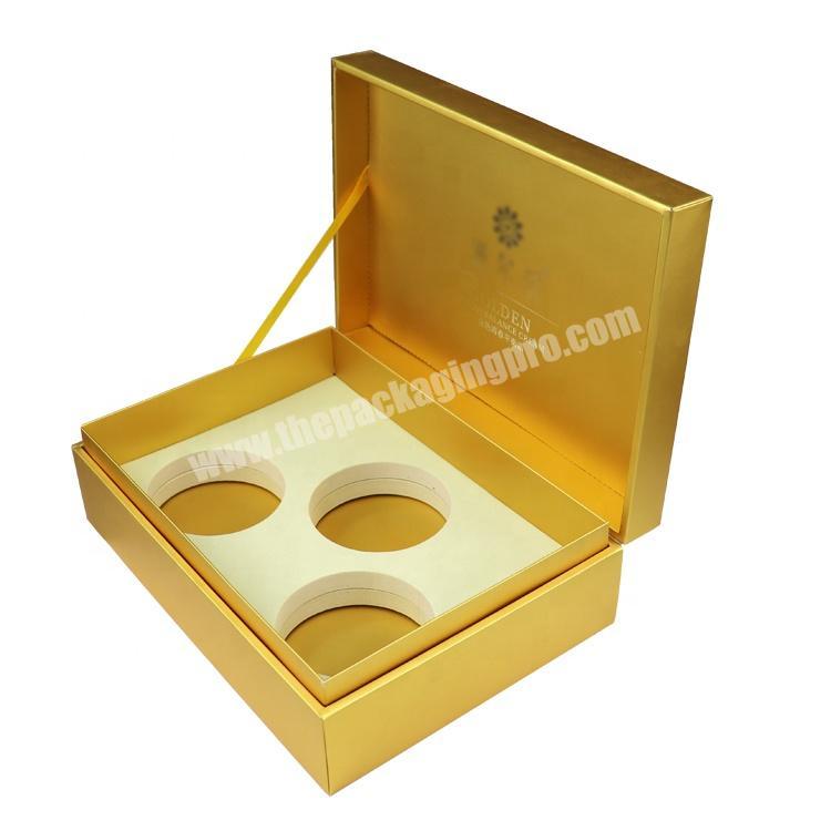 Guangzhou Custom Printing Luxury Cardboard Gold Stamping Paper Cosmetic Box