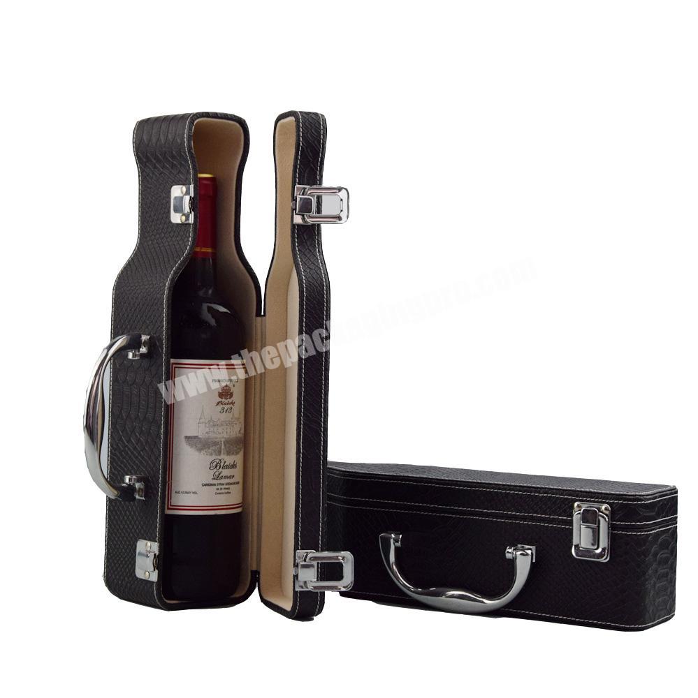 Guitar Shape Box Wine Carry Case Gift Box