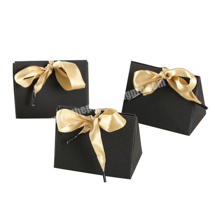 Halloween Cute Candy Gift Pack Small Triangle Box Festival Gift Box with Ribbon