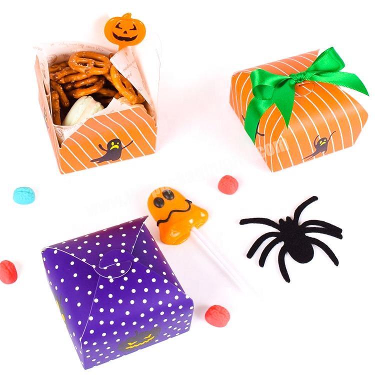 Halloween Pumpkin ghost castle biscuits packaging paper box gift paper box