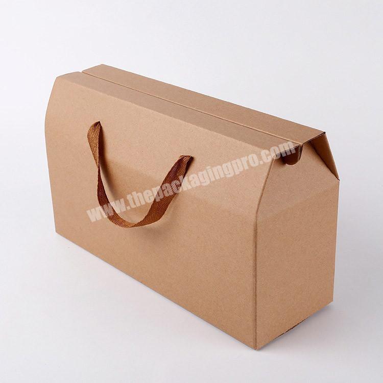 Hand Bag Box Wholesale Gift Boxes And Bags Product Design Packaging Flip Top Paper Box