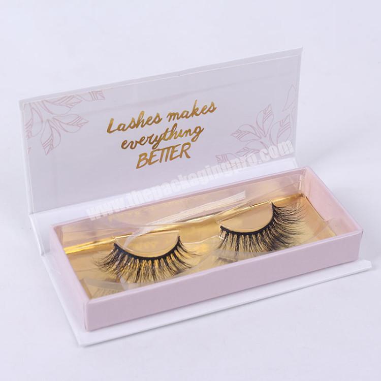 Hand Made Custom Eyelash Box Luxury Eyelash Packaging Box