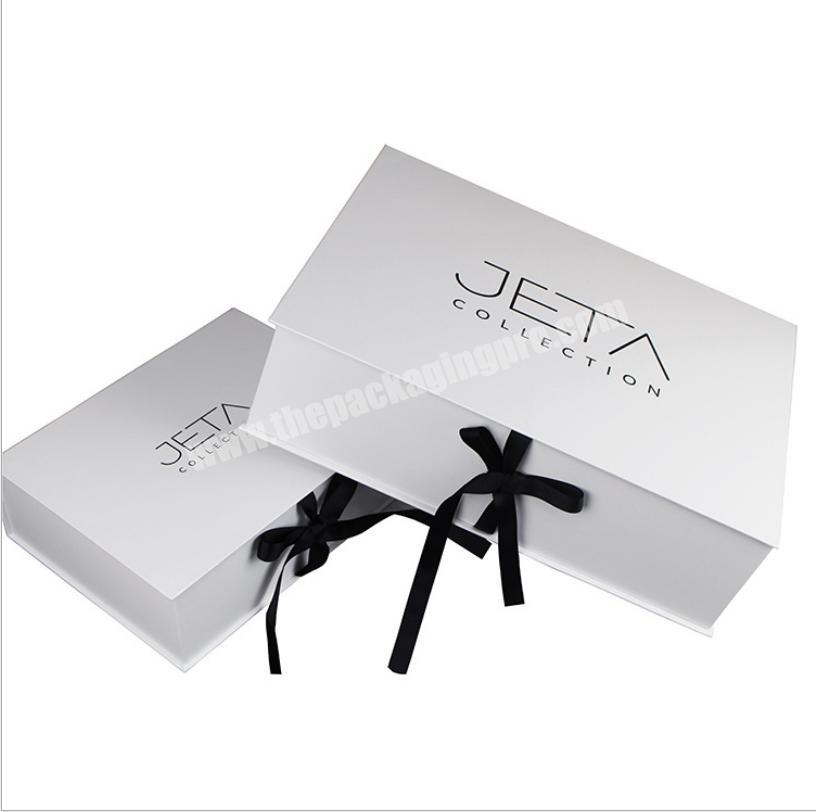 Handmade custom logo luxury hair extension packaging boxes black storage cardboard drawer gift box packaging box