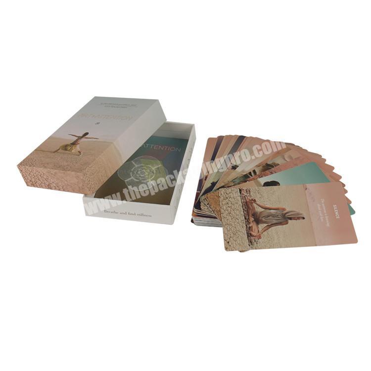 handmade high quality wholesale cardboard postcard box custom