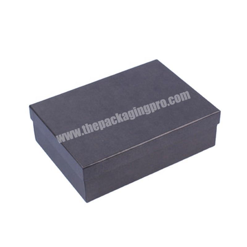 Handmade Lid And Bottom Paper Box Cardboard Gift Box For Wallet Purse Packaging