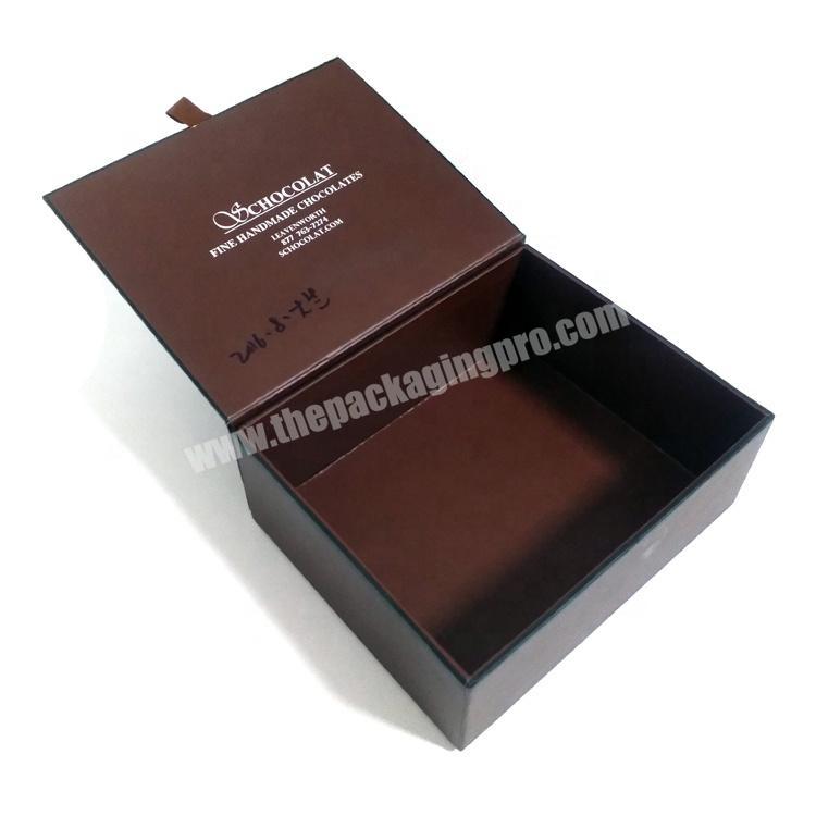 Handmade Luxury Cardboard Paper Packaging Candy Honey Chocolate Gift Box