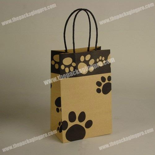 Handmade paper bag factory make custom logo printed decorate brown paper bag and brown kraft paper bags