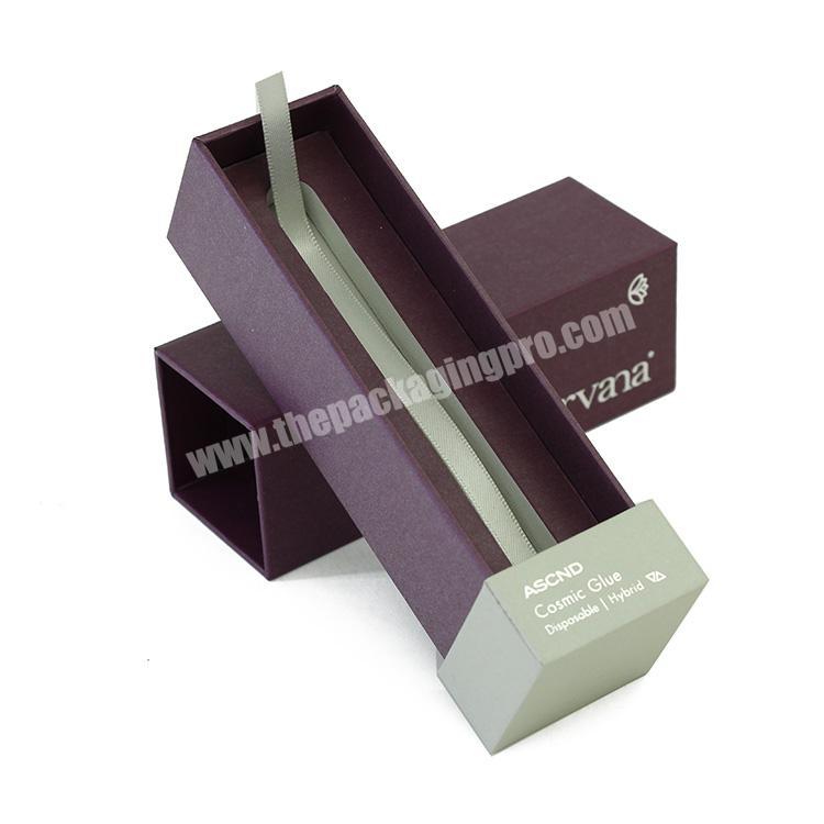 Handmade Paper Cardboard Pull Out Drawer Style Box Packaging