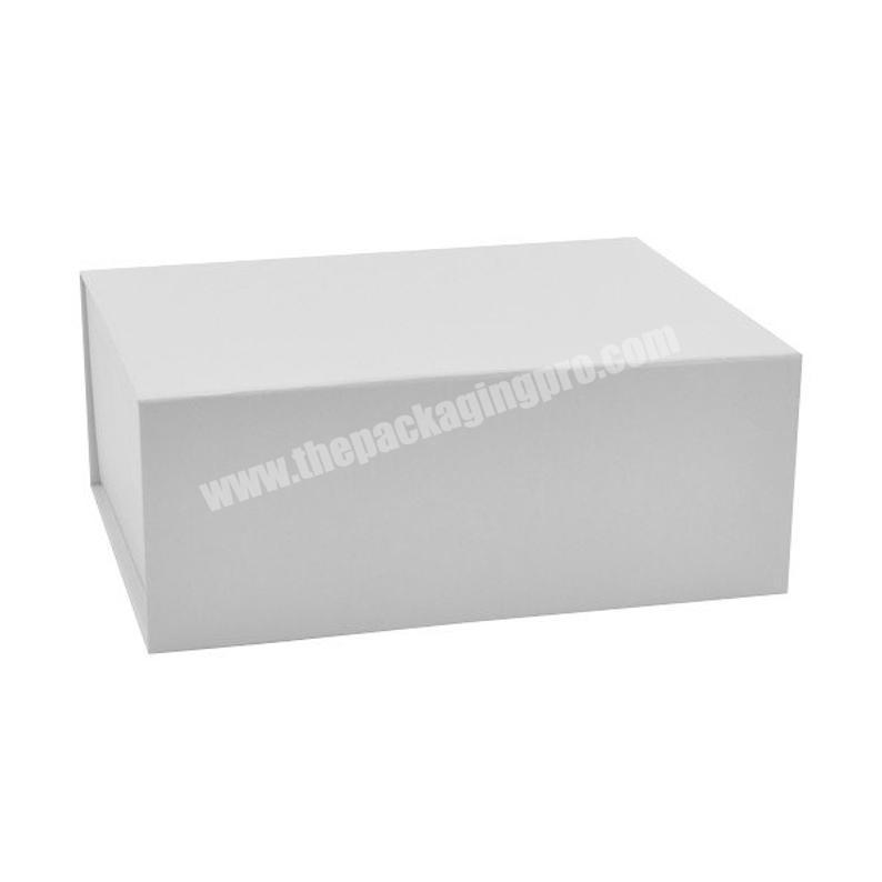 Wholesale Handmade white Magnetic Gift Boxes Gift Packaging Gift boxes with lids