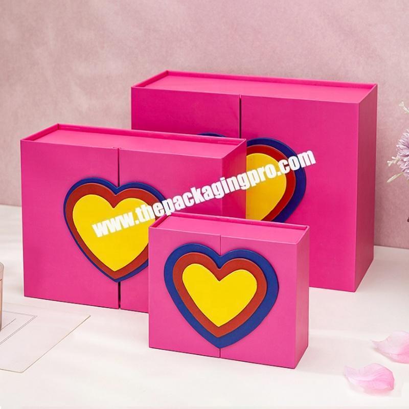 Hard cardboard deeply packaging box luxury design gift paper box