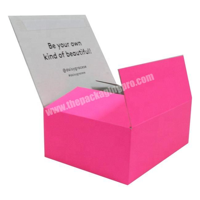 Hard carton corrugated customized carton packaging box for shipping