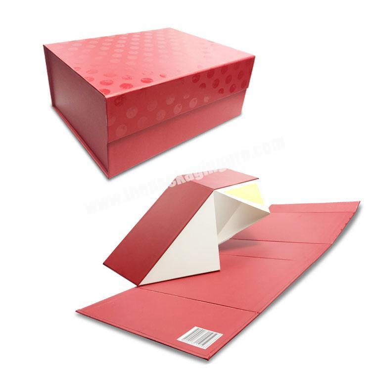 HC Packaging New product Custom Wholesale Folding Magnetic Box