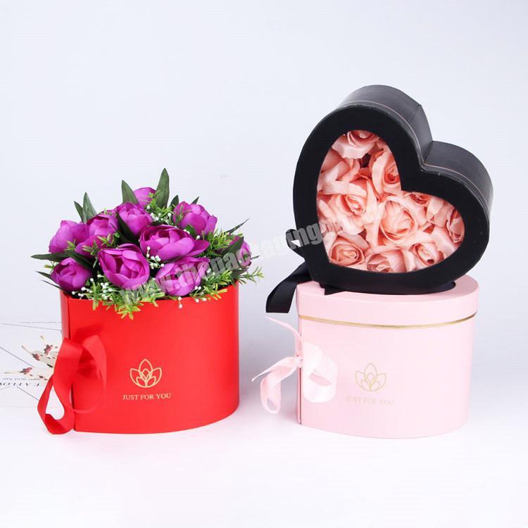 Heart Boxes Wholesale Heart-Shaped Decorative Box Gift Packaging Boxes Flower
