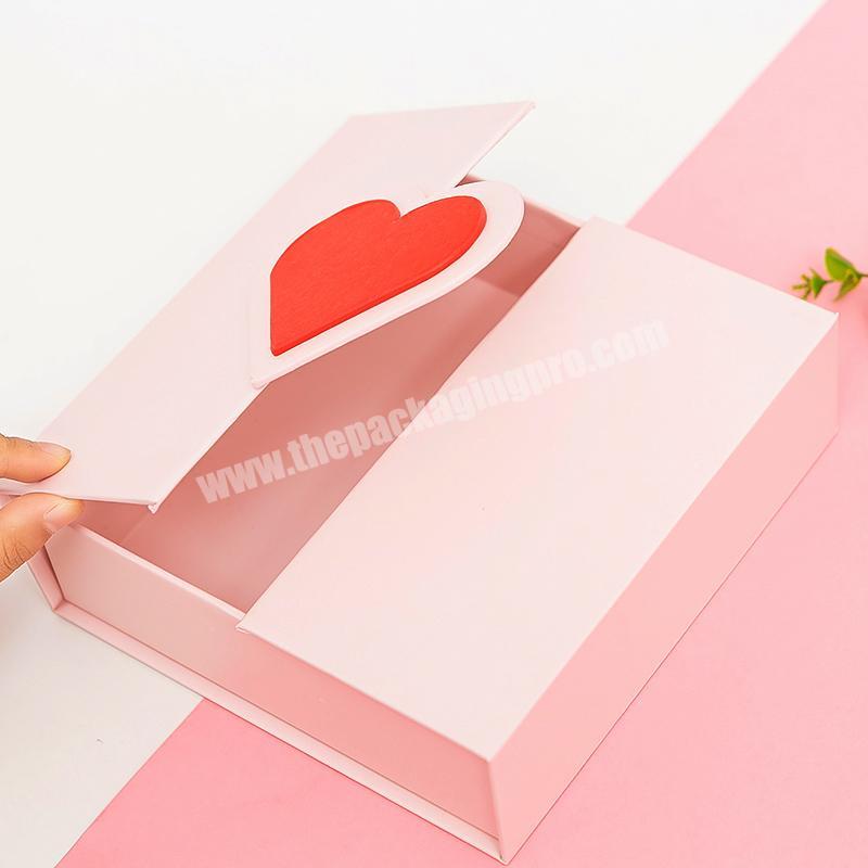 Heart Love luxury paper box gift box packaging cosmetic box