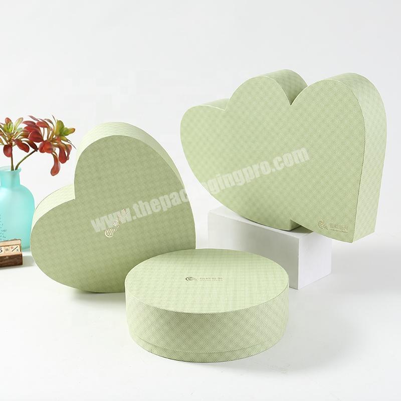 Heart shape Luxury  eco friendly electronic products packaging box for  gift box with drawer