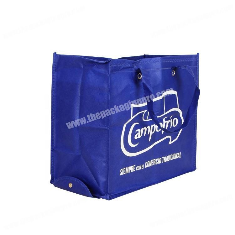 Heavy duty custom print folding shopping reusable bag