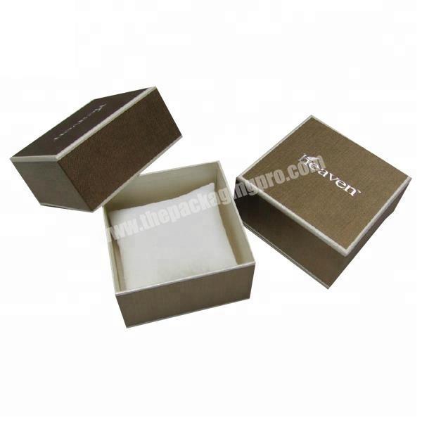 High-end 100% Handmade Paper Watch Box With Watch