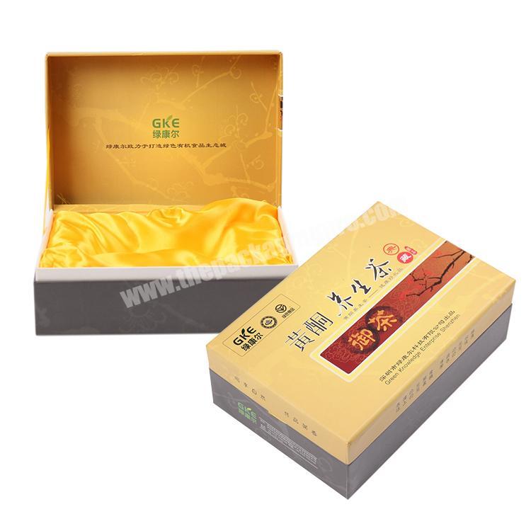 High end cardboard boxes for green tea packaging