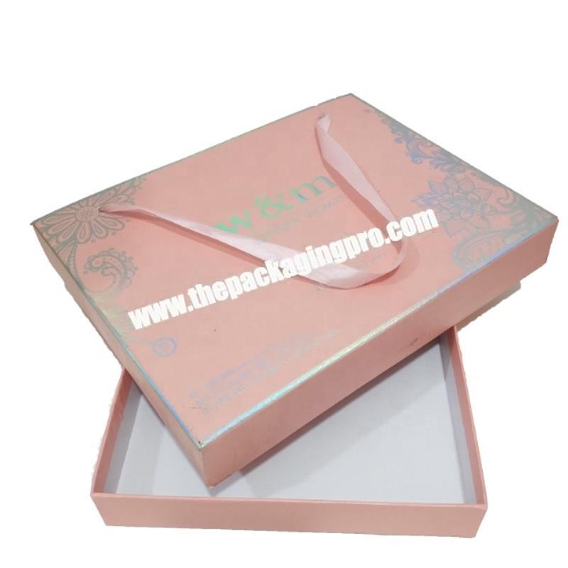 High-end cardboard color embossing Color packaging Premium box gift box