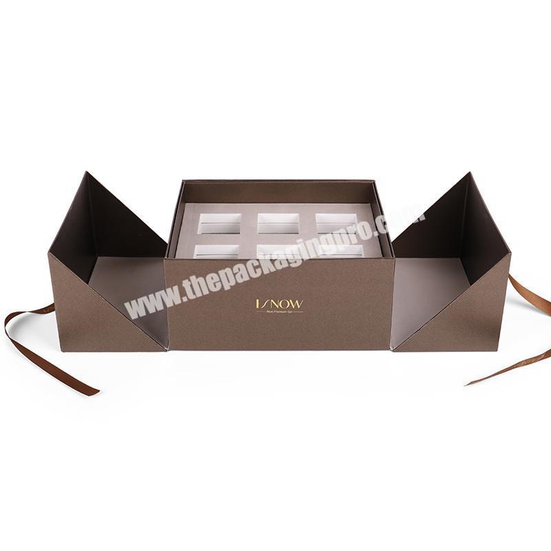 High-End Cosmetics Skin Care Products Double Door Paper Box