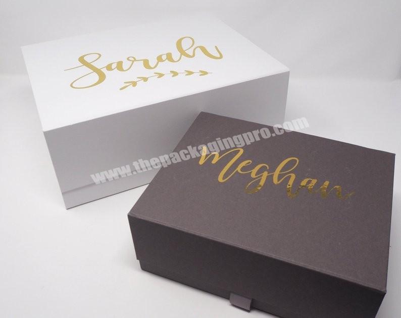 High-end luxury custom paper gift box  for packaging with custom logo