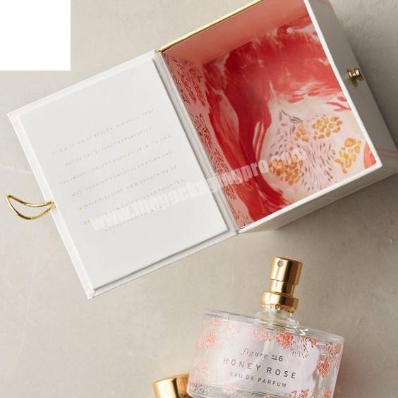 High End Luxury Romantic Scent Custom Magnetic Perfume Bottle With Box