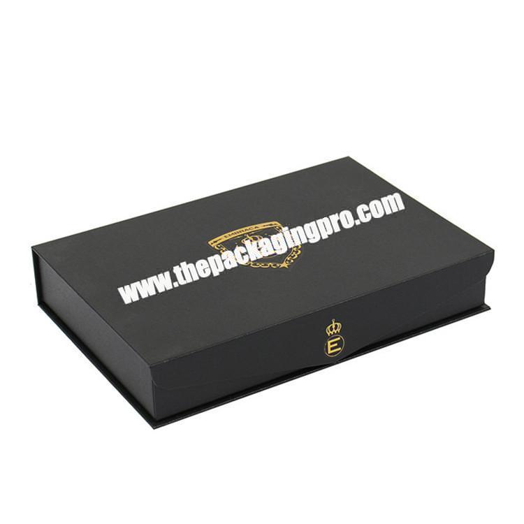 high end magnetic menswear package boxes for clothing
