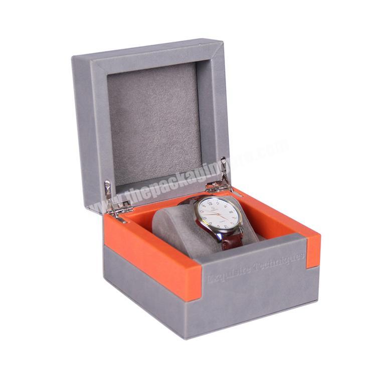 High-end sale branded luxury leather watch box empty watch gift boxes