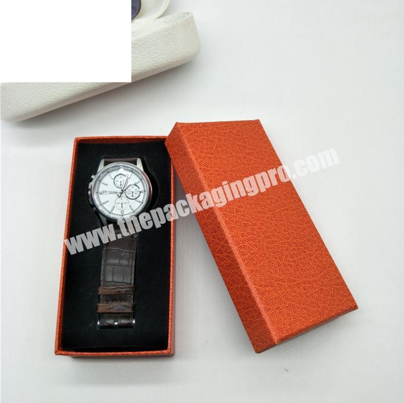 High-end watch box custom professional paper rectangular packaging box