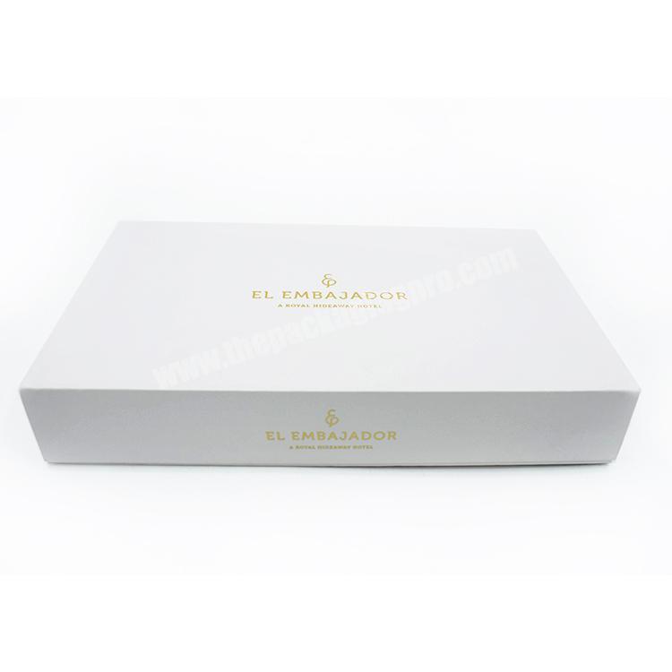 High grade customized white flip top magnetic cardboard paper cosmetic skin care perfume packaging box with paper inserts