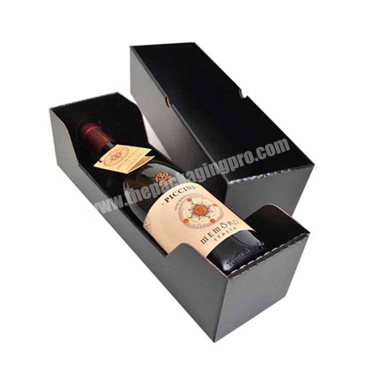 High-grade foldable cardboard gift champagne packaging gift box