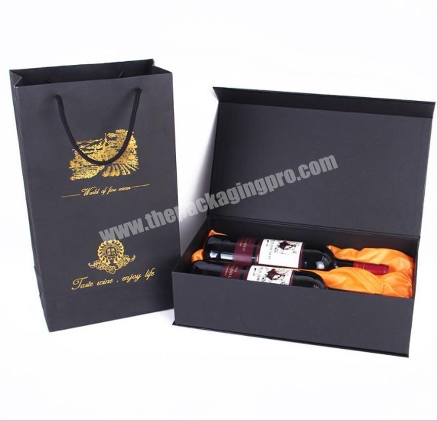 High-grade red wine packing box red wine gift bag