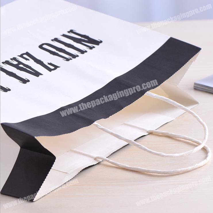 high quality 140gsm printing logo kraft paper bags