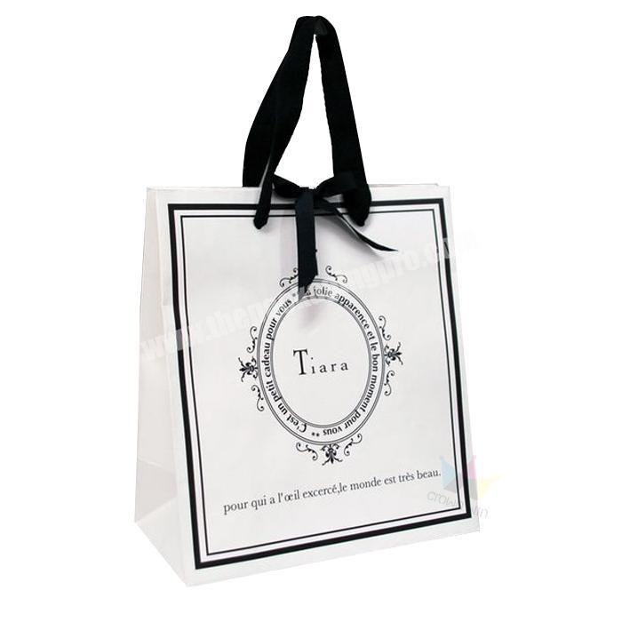 High Quality 250gsm Paper Bag Laminated Paper Bag With Square Bottom
