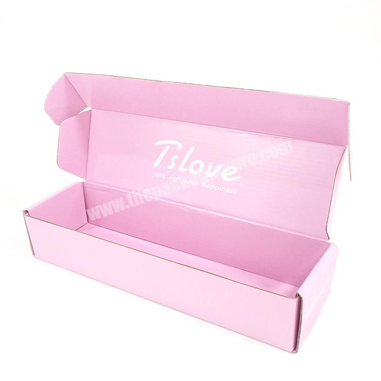 High Quality 5 Folding Mini Umbrella Boxes Packing Custom Gift Box Pink With Logo